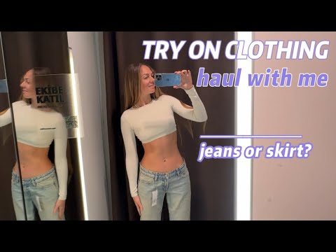 Shopping with me: jeans or skirt?