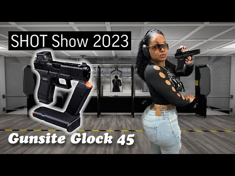( SHOT Show 2023 ) New Gunsite Glock 45 w/ Holosun HE509T-RD X2