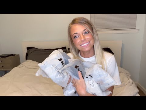 SKIMS COTTON SLEEP HAUL AND TRY ON
