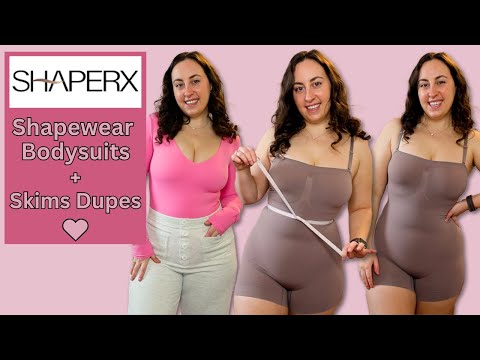 Skims Dupes from Amazon | SHAPERX Sculpting Shapewear Bodysuits
