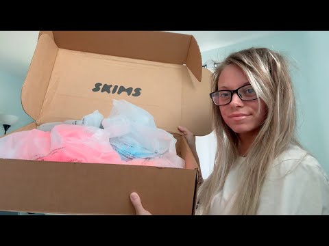SKIMS HAUL AND TRY ON | New Apparel Drop!