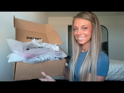SKIMS HAUL AND TRY ON | NEW sheer knit, Jaguar prints, and more!