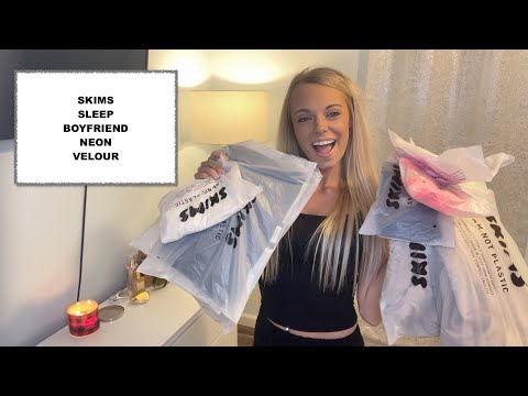 SKIMS HAUL AND TRY ON | SLEEP COLLECTION ECT.