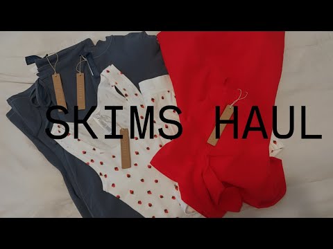 SKIMS HAUL AND TRY ON | SUMMER COLLECTION