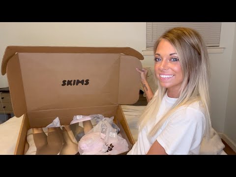 SKIMS NEW CHERRY BLOSSOM BOYFRIEND COLLECTION AND TRY ON