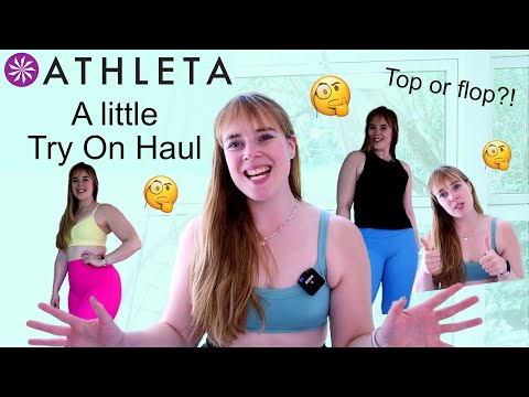 Small Athleta Try On Haul | Top Or Flop?! Great Quality & Beautiful Colours?!