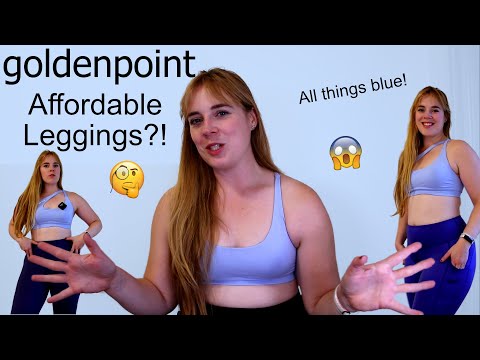Small Hauls | Goldenpoint Try On & Review | Affordable Leggings & More?!