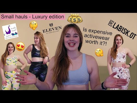 Small Hauls – Luxury Edition | Is Expensive Activewear Worth It?! | Reviewing Women Owned Brands