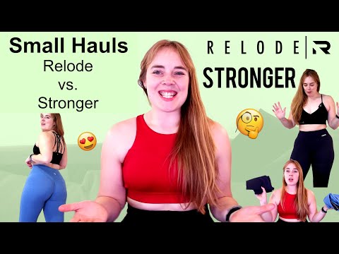 Small Hauls | Relode Vs. Stronger | Who Does Better Performance Leggings?!
