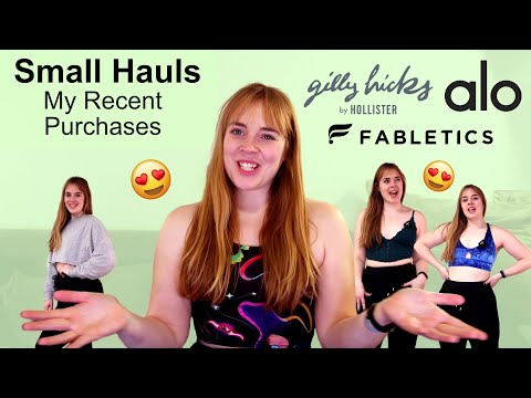 Small Hauls | Try On And Review Including Alo Yoga, Fabletics & Gilly Hicks