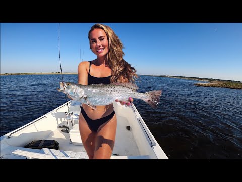 Speckled Trout CATCH + COOK *Recipe!