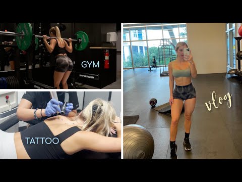 Spend the Day with Me Vlog /  Tattoo Removal + Gym