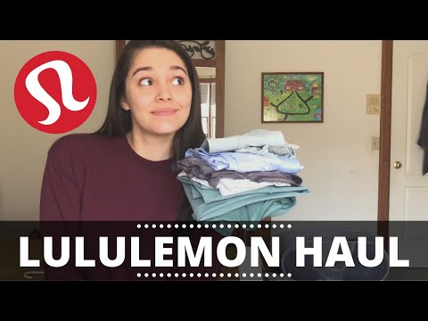 SPRING LULULEMON TRY-ON HAUL | and Lululemon Favorites
