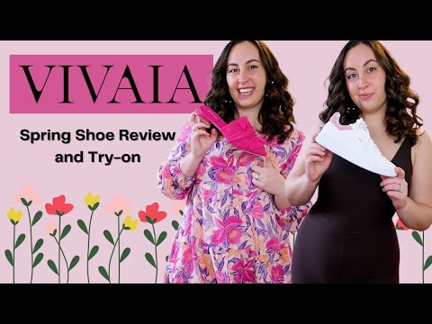 Spring Shoe Haul | VIVAIA Spring Shoe Try-on and Review