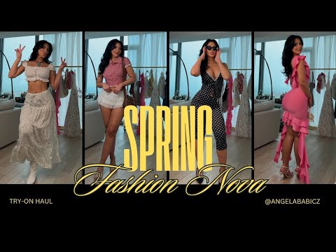 SPRING TRY-ON HAUL | FASHION NOVA