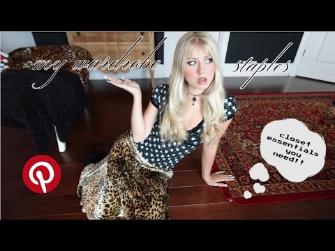 staple / essential pieces you NEED to have in your wardrobe !