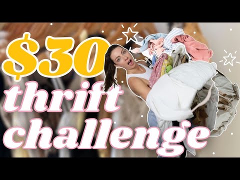 styling an outfit for fall with only $30 | thrift store challenge