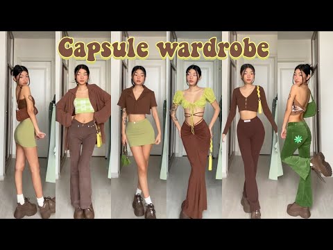 Styling outfits with GREEN & BROWN only cause why not