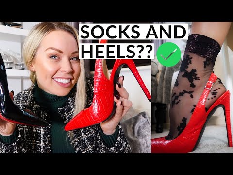 STYLING SOCKS AND HIGH HEELS!