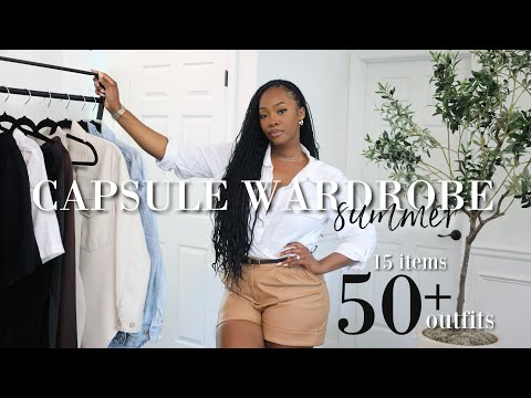 Summer Capsule Wardrobe | 50+ OUTFITS | How to Look Put Together Everyday | Maya Galore