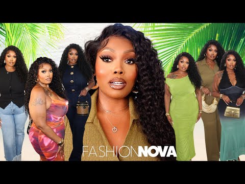 SUMMER LOOKS! FASHION NOVA CURVE PLUS SIZE TRY ON HAUL