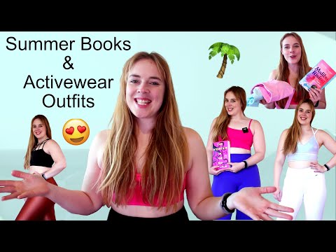 Summer Reads & Activewear Mix & Match Outfits | Matching My Activewear To My Books