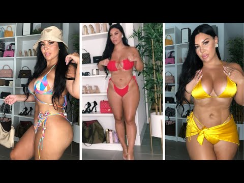 SUMMER TRY ON HAUL 💕| SWIMWEAR I PACKED FOR HOLIDAY TRIP 🌴