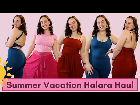 Summer Vacation Halara Haul | Skirts, Dresses, and Summer Rompers!