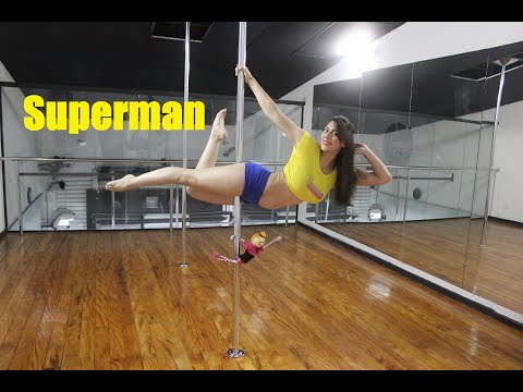 Superman – Tutorial de Pole Dance por Alessandra Rancan