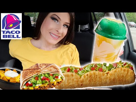 taco bell car mukbang & giveaway