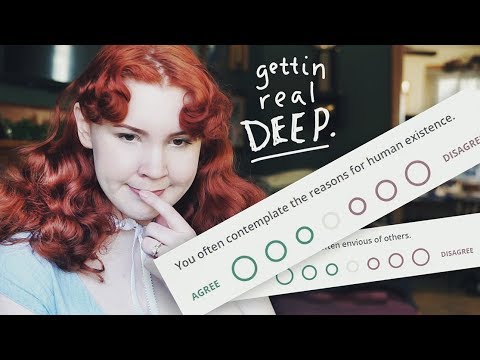 Taking a Personality Test! || Myers-Briggs
