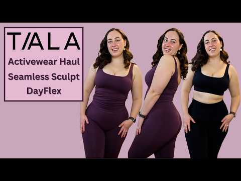 Tala Sustainable Activewear Haul | Midsize Gym Outfits, Sizing Details, and Shipping Info