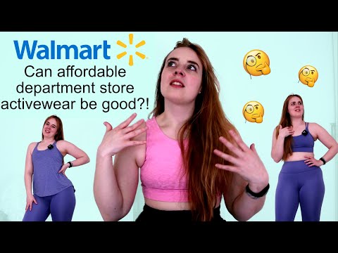 Testing Affordable Department Store Activewear | Walmart/Athletic Works Haul | Is It Good?!