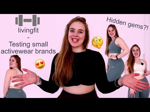 Testing Small Activewear Brands | Living Fit Try On & Review | Finnish Activewear