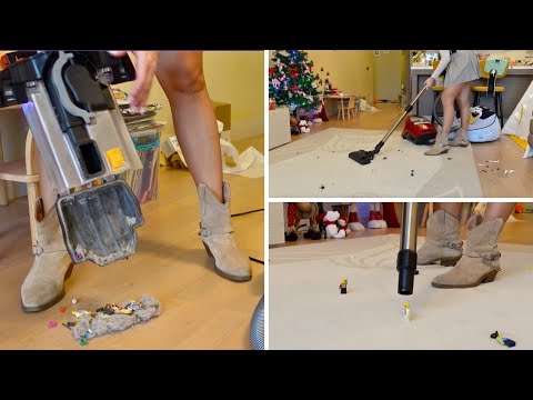 Testing Suction Power! Vacuuming Lego with My New Miele | Satisfying Deep Clean