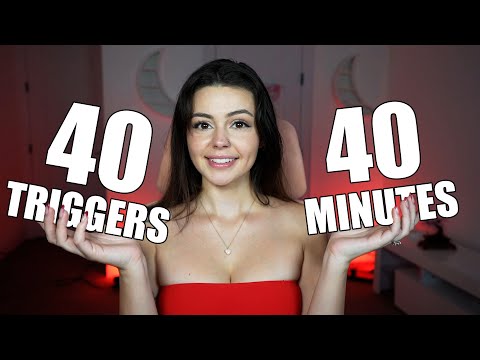 THANK YOU!! | 40 Triggers in 40 Minutes ASMR | ASMR For Charity