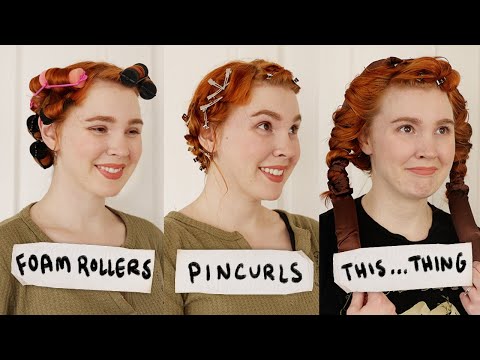 The Curler SHOWDOWN – Foam Rollers, Pincurls & That Viral TikTok Thing