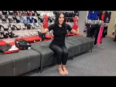 The New Pleaser CRAZE-809 Platform Heelless 8 Inch Alien Shoes In Red Review By Ashley