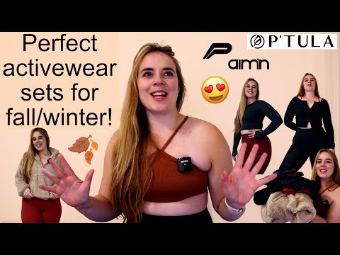 The PERFECT Activewear Sets for The Autumn/Winter Season! | Warm Jewel Tones & Cosy Outfits!