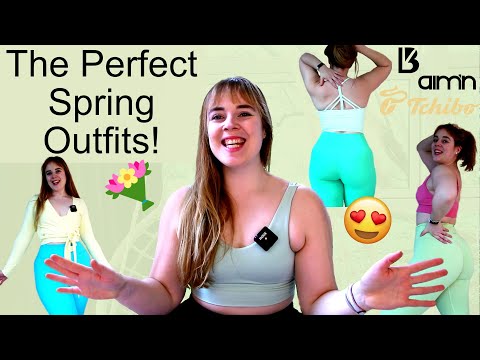 The PERFECT Spring Activewear Outfits! | Try On & Review Ft. Buffbunny Collection, Aim'n & Tchibo!