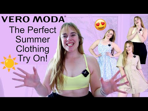 The Perfect Summer Dress & More! | Vero Moda Try On Haul | You NEED These Pieces!