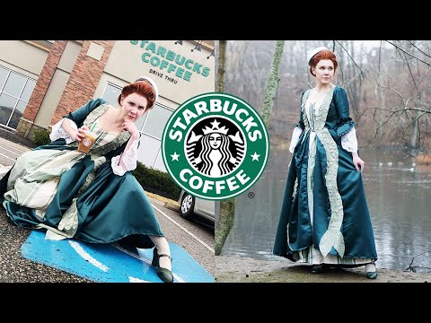 The Starbucks Gown! || ft. Karolina Żebrowska