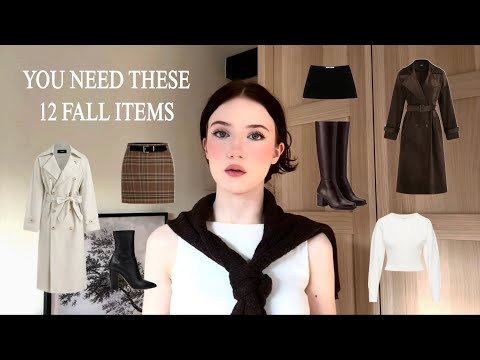The ULTIMATE Fall Fashion Wardrobe | only using 12 items 🧸🍂