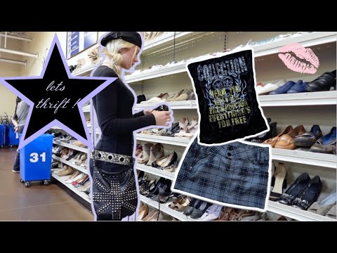 thrift with me !! (90s & y2k thrift haul)