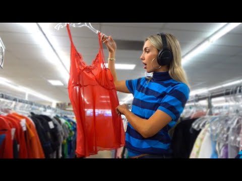 THRIFT WITH ME (building a CAPSULE PINTEREST-INSPIRED wardrobe) ♡ྀི