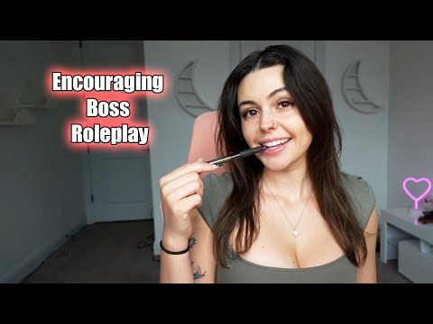 Time For Your Performance Review✨ | Encouraging Boss Roleplay ASMR With Personal Attention