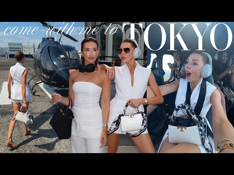 TOKYO VLOG: Shopping haul, Food Spots, Helicopter Sightseeing & 2 new bag unboxings!