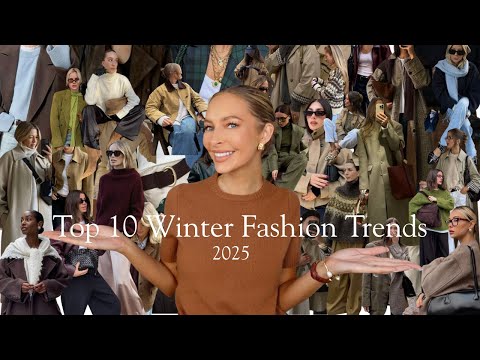 TOP 10 WINTER 2025 FASHION TRENDS | Effortless Style, Outfit Ideas & Capsule Wardrobe Inspo