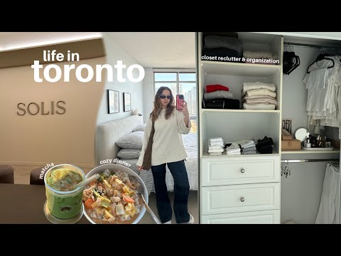 toronto diaries | solo day, spring refresh & declutter