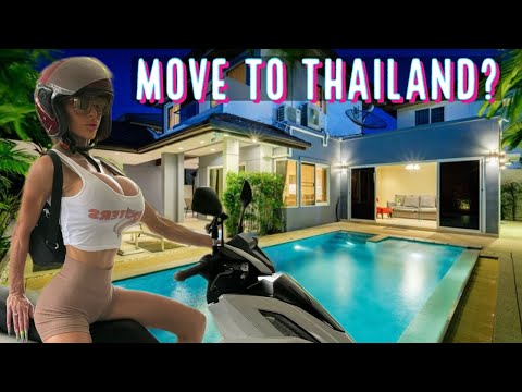 [TOUR] Thailand Villa and Pool + Outfit of the Day